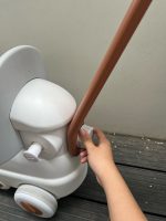 Bập bênh ô tô 2in1 Pakey màu trắng (no box) - Ảnh 3