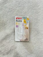 Set bình Sữa Pigeon flexible PPSU Cổ Hẹp 240ml (size núm: 4m+) & núm ti Pigeon thay thế (size: 6m+) - Ảnh 6