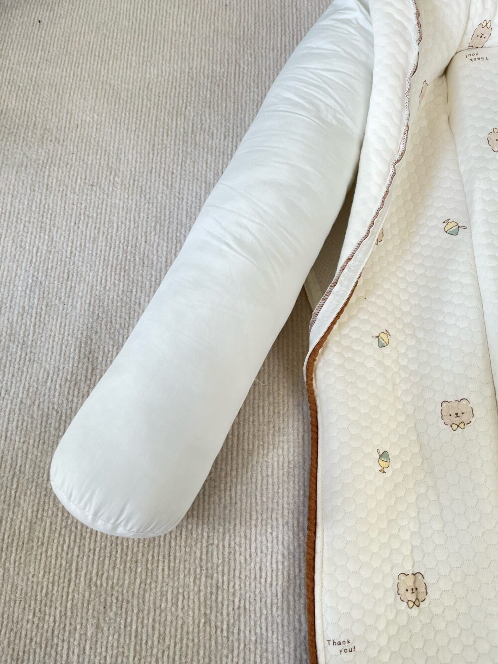 Đệm sơ dừa ngủ chung giường Bessla hoạ tiết gấu nâu ( 0m+) - Ảnh 8