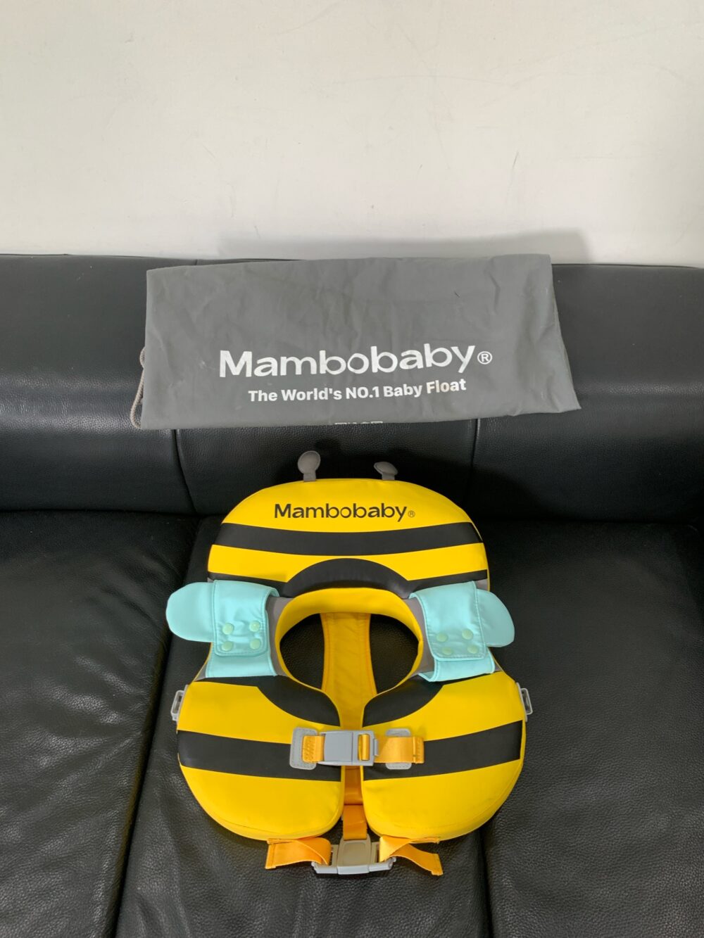 Phao nách Mamboobaby hình con ong màu vàng (size M/8-36m/vòng ngực 46-54cm/ 6-18kg) - Ảnh 2