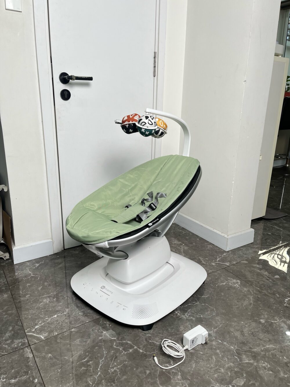 Nôi rung đa năng 4moms MamaRoo, màu xanh (sơ sinh đến 11kg3, no box) - Ảnh 8