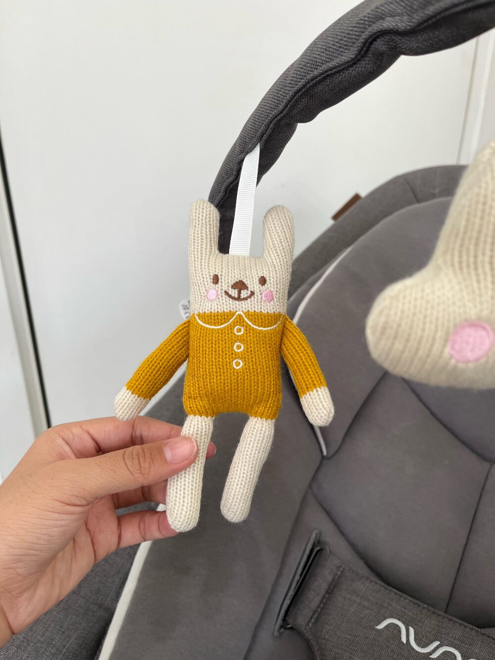 Nôi Nuna Leaf Grow Bouncer màu granite( 0m+) - Ảnh 4