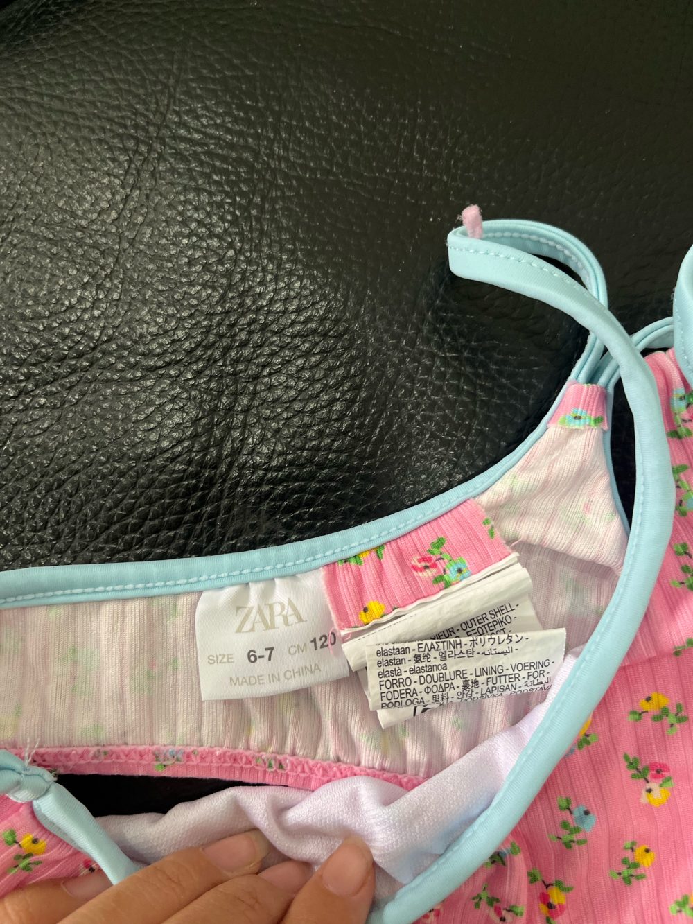 Set 3 bộ đồ bơi mix brand Zara và Pomme( size: 18/24m, 6/7y) - Ảnh 9