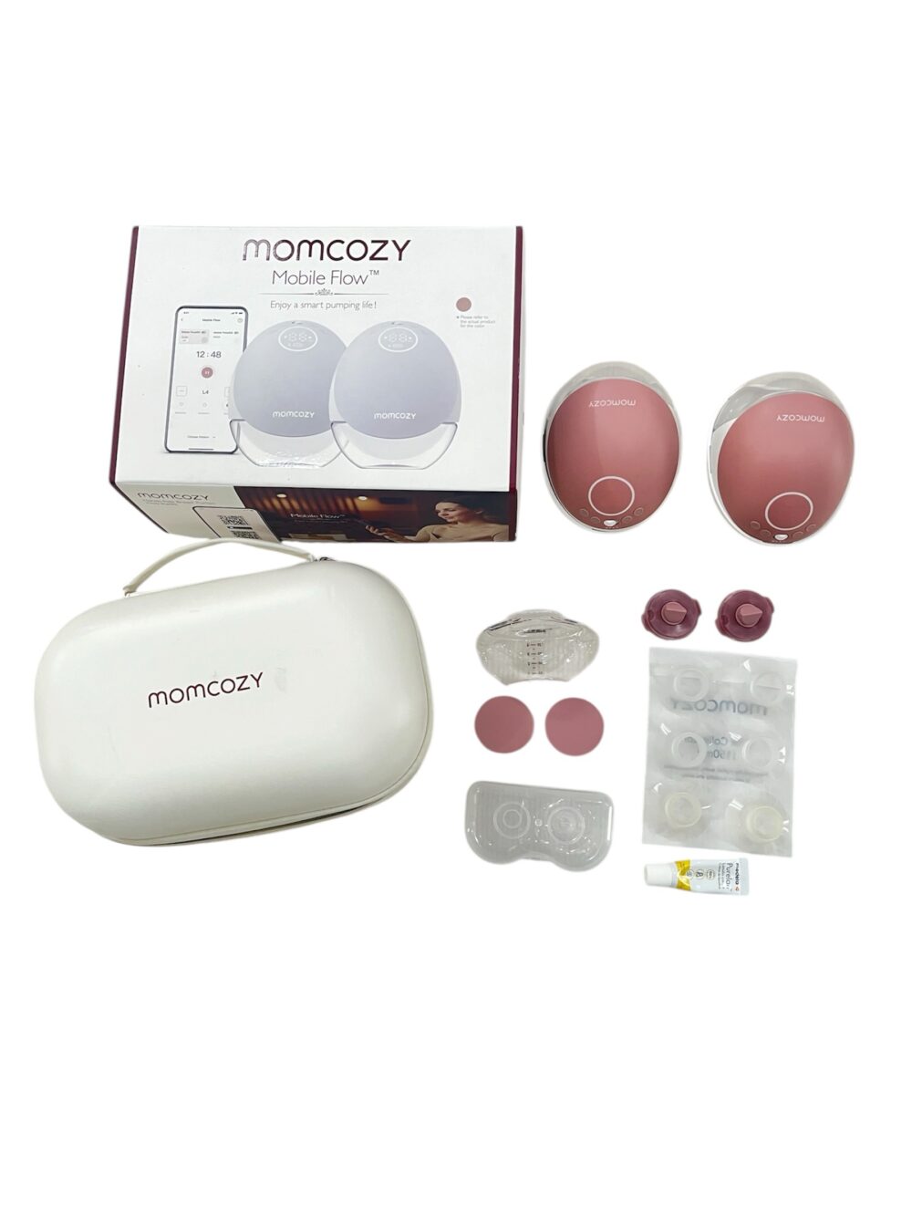 ac7e6eb43bb64b1eaa4e7c3b7698df69 Máy hút sữa không dây Momcozy M9 (tặng kèm núm trợ ti & kem đau ti Medela) - Ảnh 1