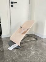 Ghế rung BabyBjorn vải lưới Mesh (màu hồng nhạt) - Ảnh 4