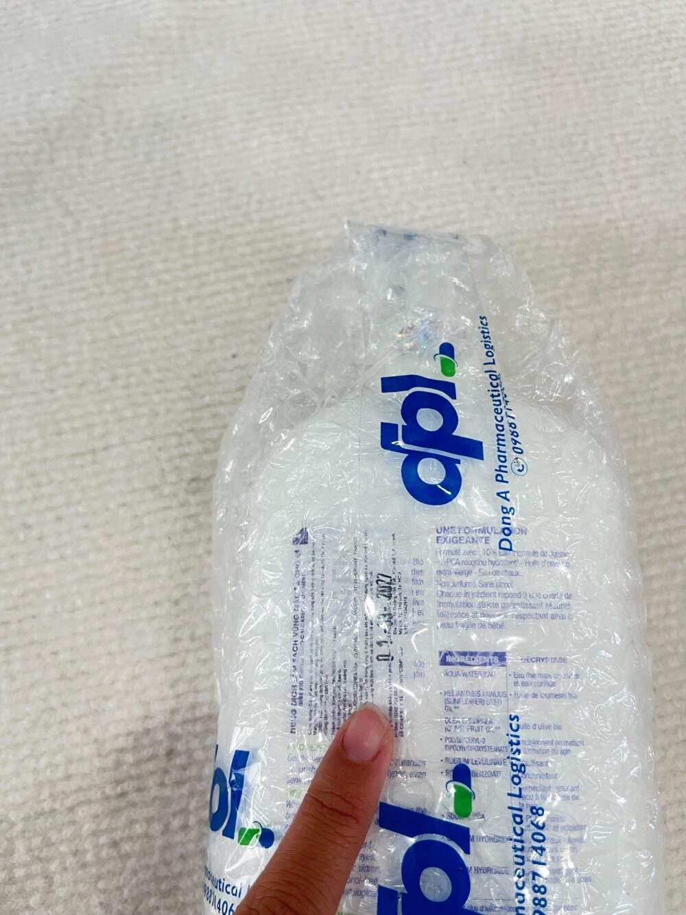 Dung dịch làm sạch vùng hăm tã Jonzac Bebe Bio size 1L (HSD: 1/3/2027) - Ảnh 2