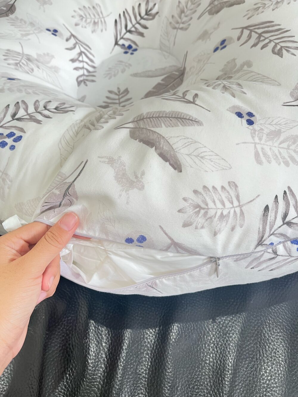 Gối chống trào ngược Elava, bông Huvis kháng khuẩn (size: 0m+) - Ảnh 9