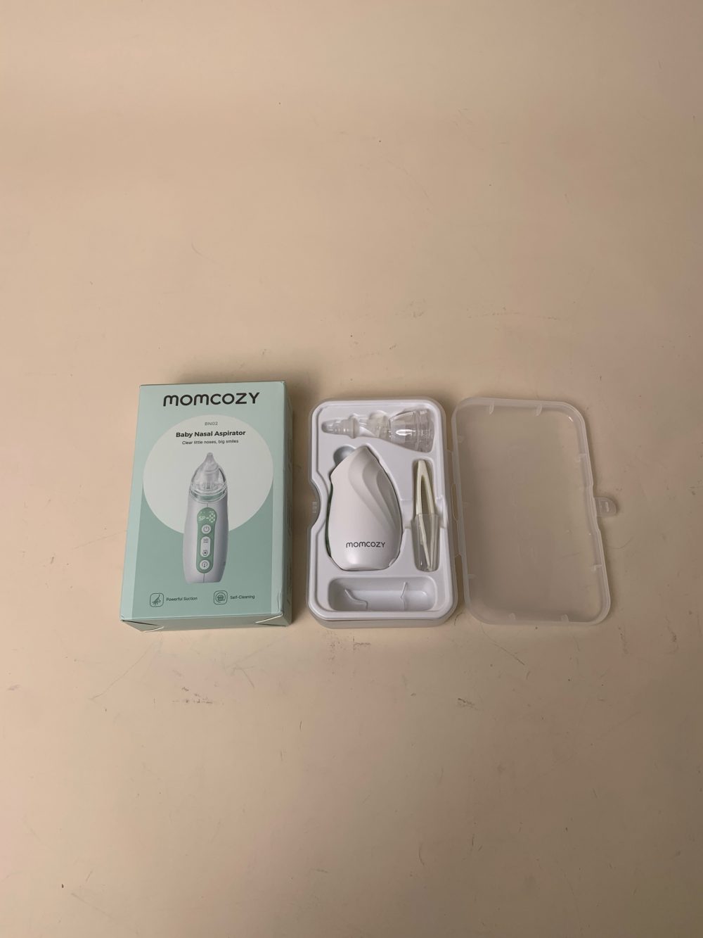 Máy hút mũi Momcozy bằng điện, có nhạc cho bé - Ảnh 2