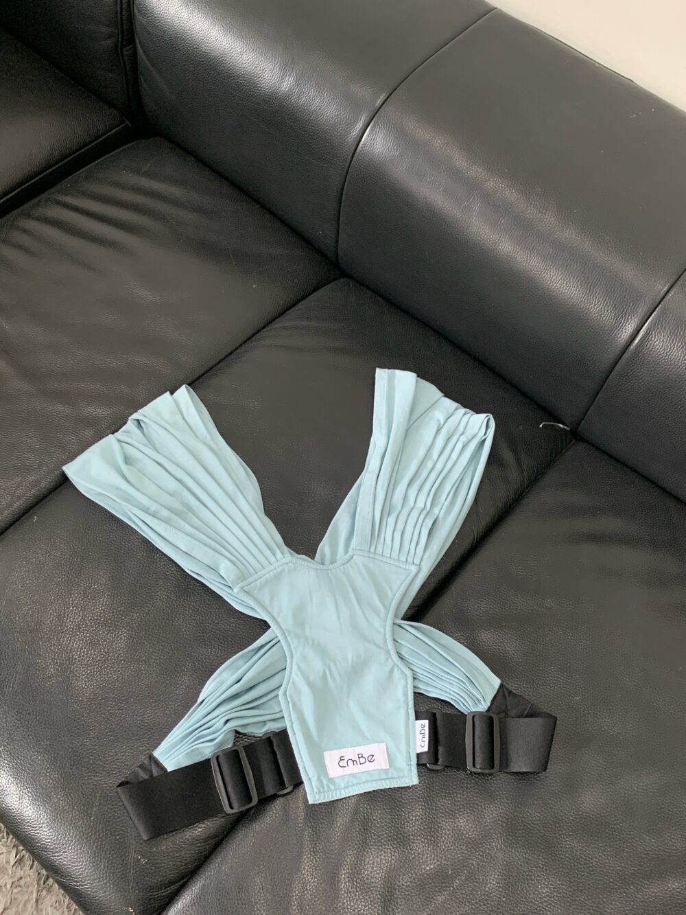 Địu vải Embe Sling size Flex plus màu Ocean - Ảnh 5