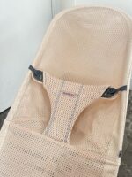 Ghế rung BabyBjorn vải lưới Mesh (màu hồng nhạt) - Ảnh 5