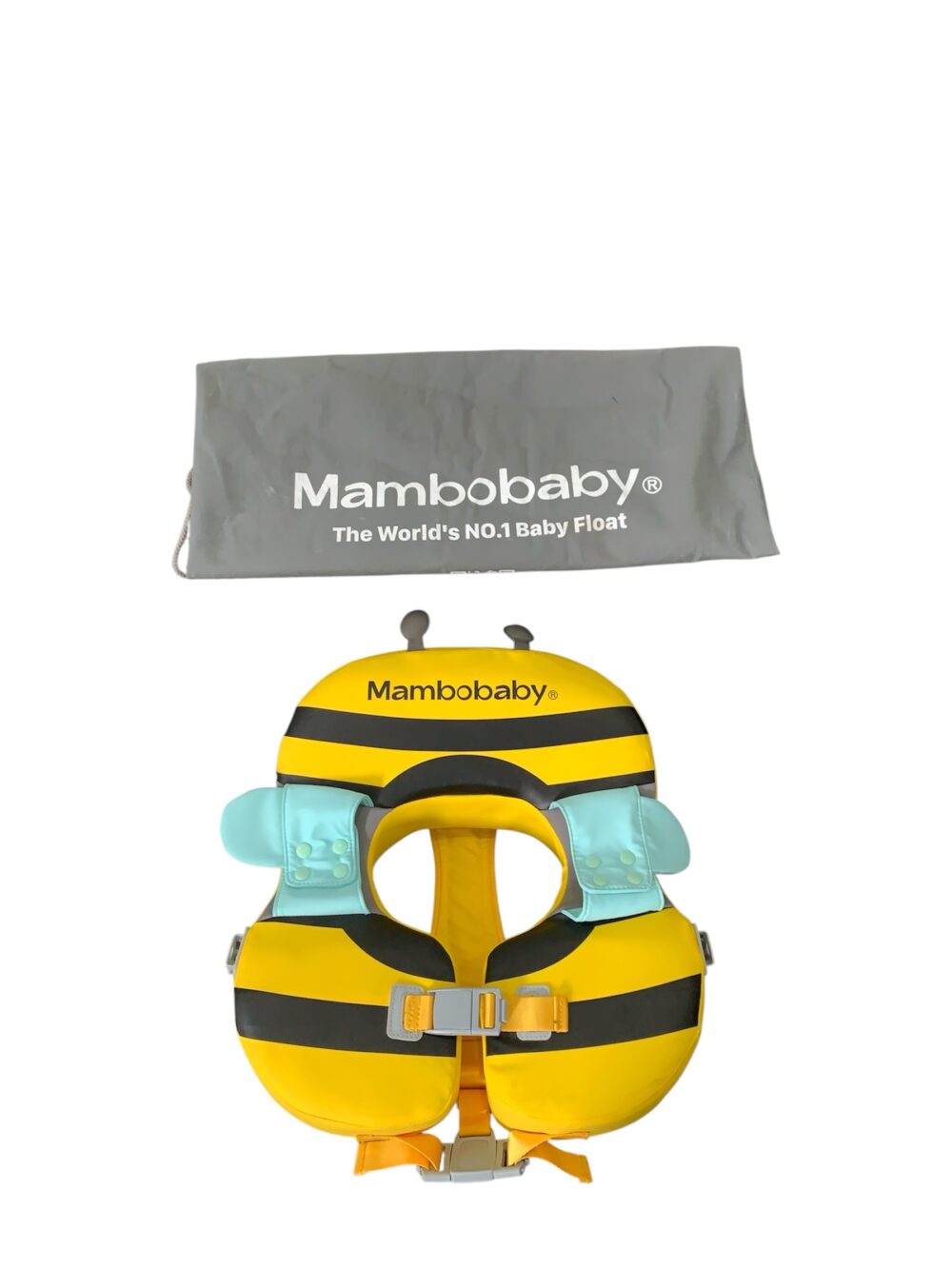 Phao nách Mamboobaby hình con ong màu vàng (size M/8-36m/vòng ngực 46-54cm/ 6-18kg) - Ảnh 1