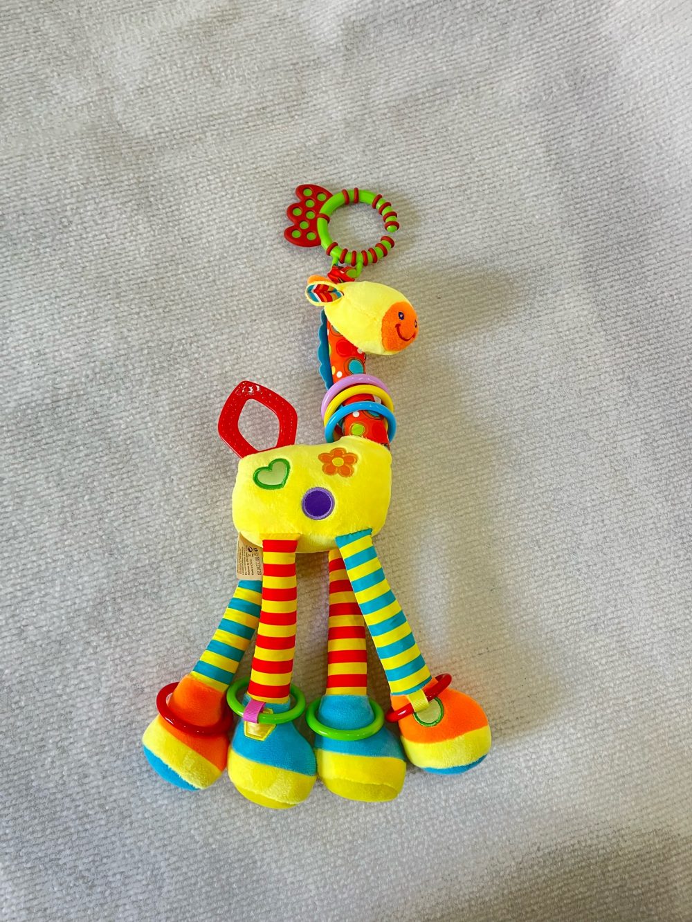 Lục lạc treo nôi con hươu cao cổ Happy Monkey - Ảnh 6