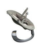 Nôi Nuna leaf grow kèm thanh đồ chơi màu xám (sơ sinh-60kg)