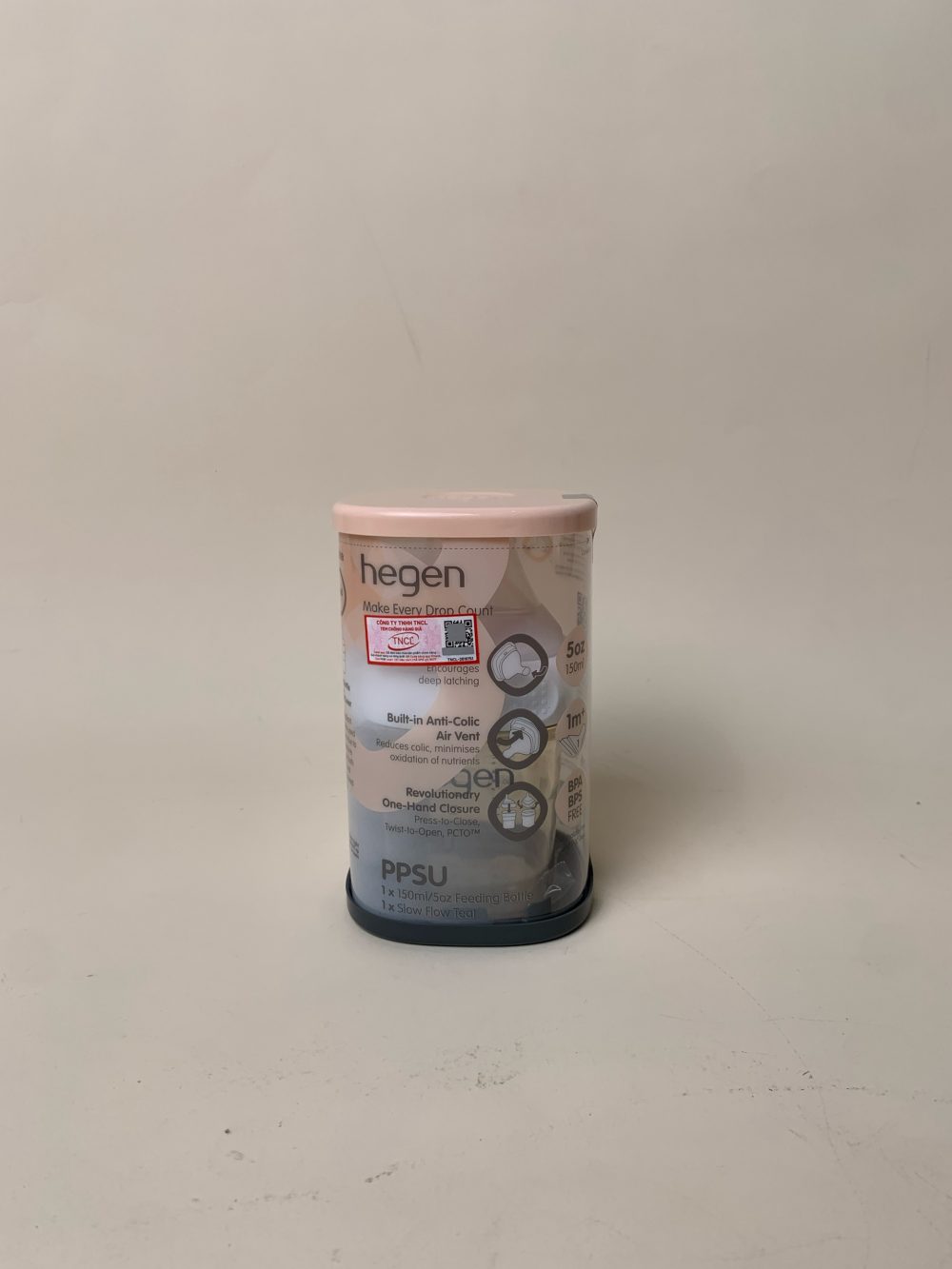 Bình sữa Hegen PPSU 150ml cho bé 1m+ - Ảnh 2