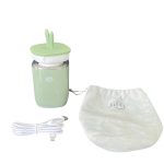 Máy hâm sữa di động Jiffi 3.0 màu xanh kèm cổ hegend ( còn túi đựng)