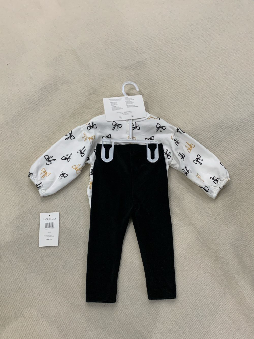 Bộ áo quần dài hoạ tiết ngôi sao kèm nơ RZ baby (size:12M) - Ảnh 3