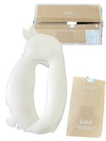 Gối thỏ Raras vải bamboo màu trắng (full 2 box, size: 2m+/2y)