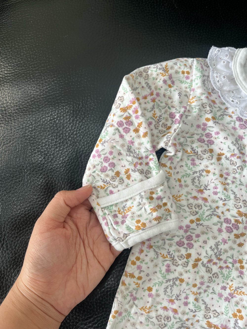 Set 2 bộ sleepsuits mix brand Next baby & Mamas&Papas (size: 6/9m) - Ảnh 11