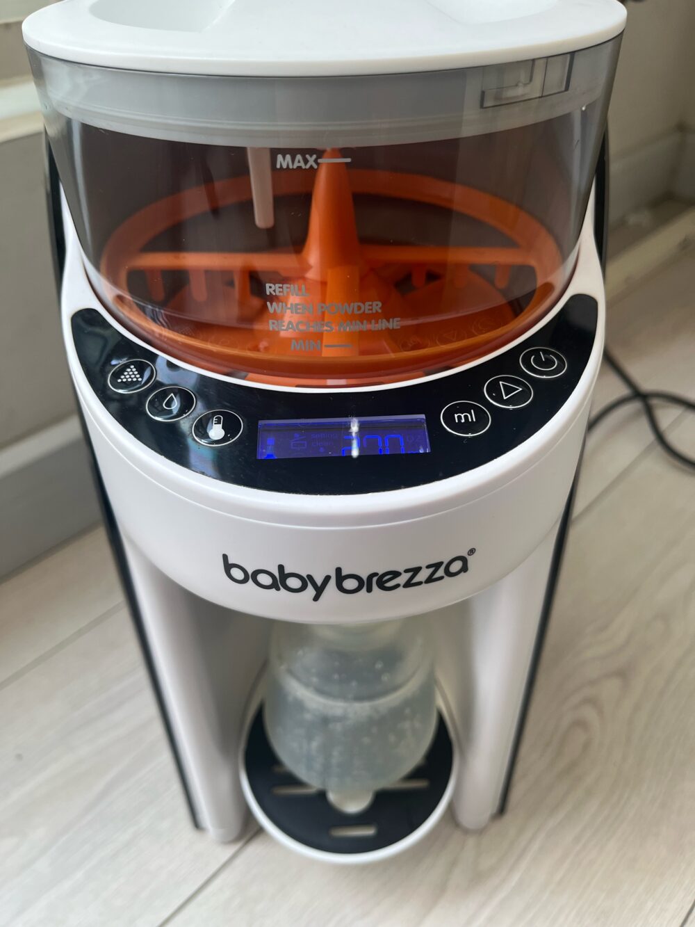 Máy pha sữa Baby Brezza Formula Pro Advanced Black/White ( no box) - Ảnh 16
