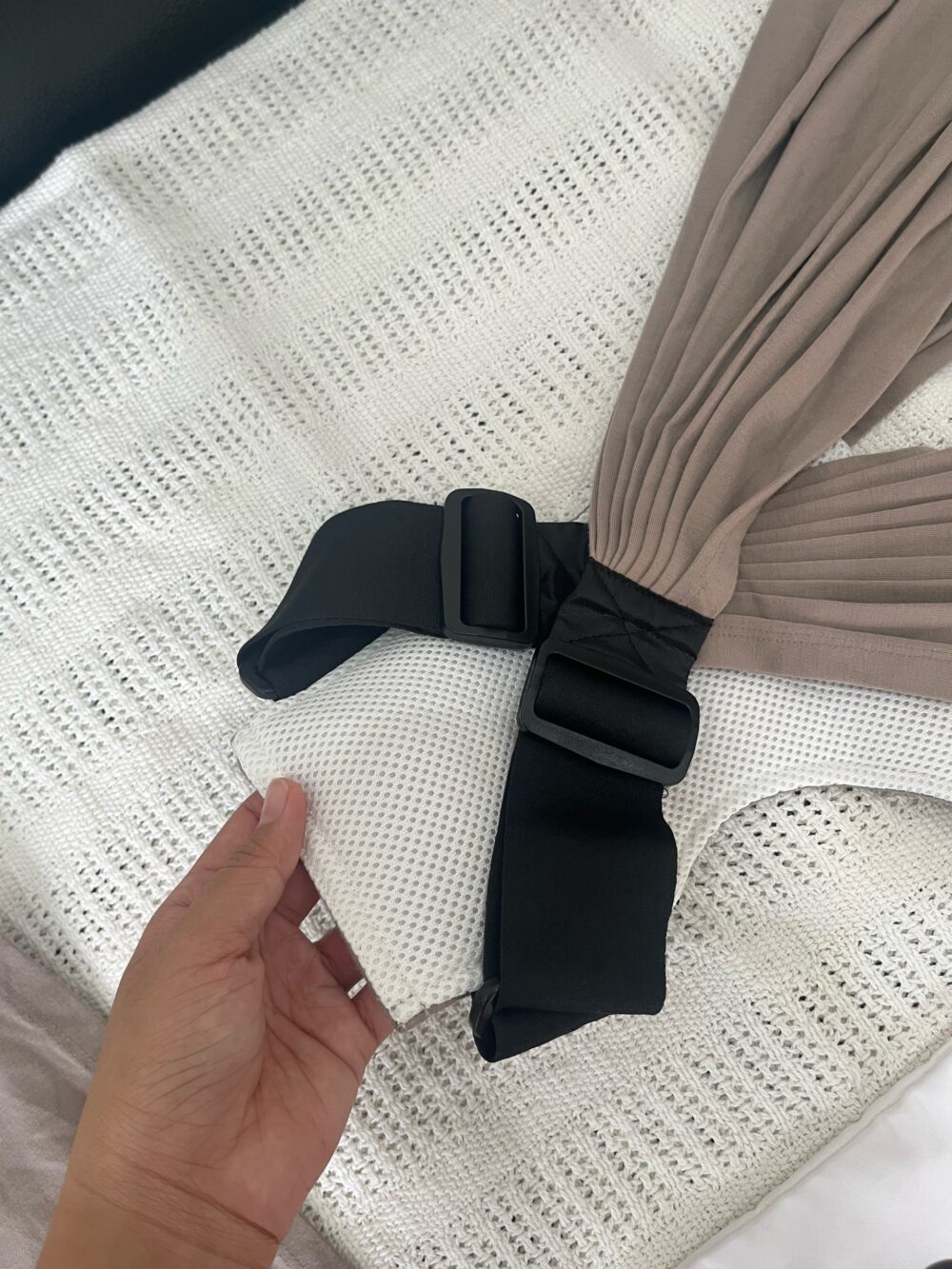 Địu Vải EmBé Sling flex plus màu Mocha (Sơ Sinh-> 24 Tháng) - Ảnh 2