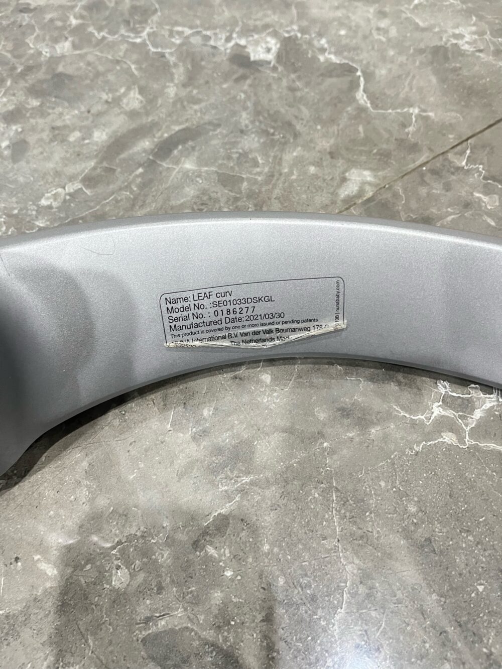 Nôi Nuna Leaf Curv kèm thanh đồ chơi (sơ sinh – 60kg) - Ảnh 11