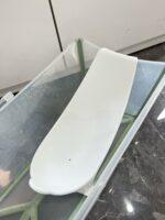 Bồn tắm gấp gọn kèm ghế tựa lưng cho bé có đế chống trượt, Stokke viền màu xanh lá ( full box) - Ảnh 2