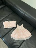 Set đầm xoè công chúa thêu nổi American Princess màu hồng (size:6M) - Ảnh 3