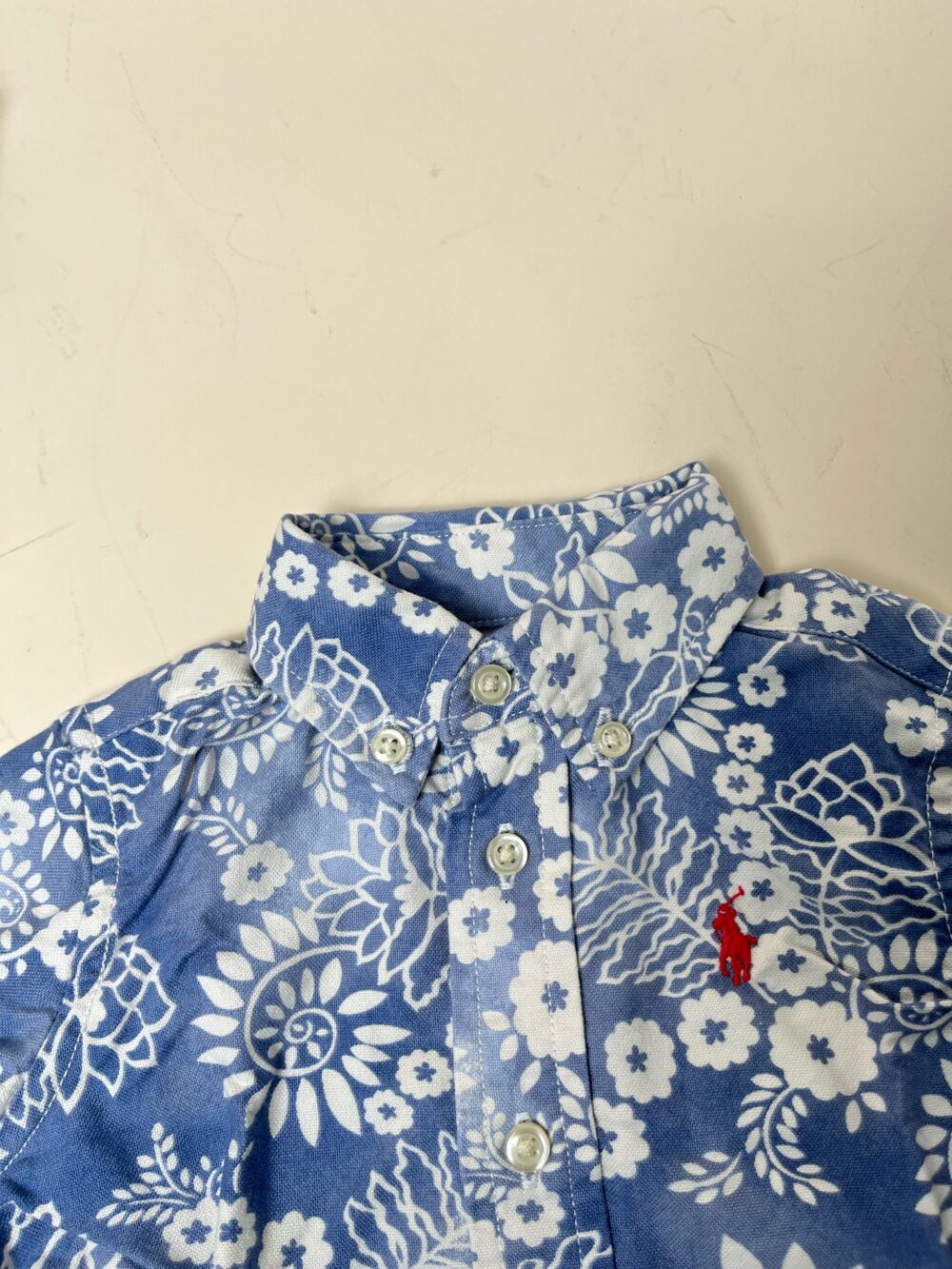 Set 2 áo sơ mi & 1 quần jean Ralph lauren (size: 9m) - Ảnh 8