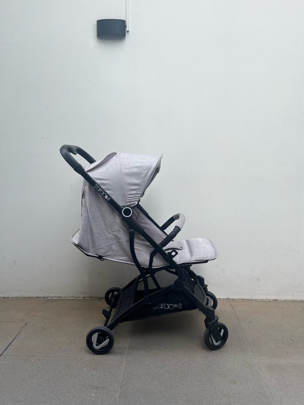 Xe đẩy Zaracos Norio 9026 gấp gọn (màu xám) - cho bé từ sơ sinh -> 15kg - Ảnh 4