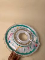 Phao bơi cổ Malang Honey hình bánh donut hoạ tiết đám mây xanh - Ảnh 3