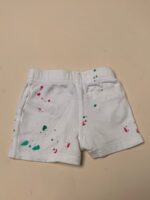 Quần đùi nỉ Ralph Lauren hoạ tiết chấm màu, màu trắng (size 3m) - Ảnh 4