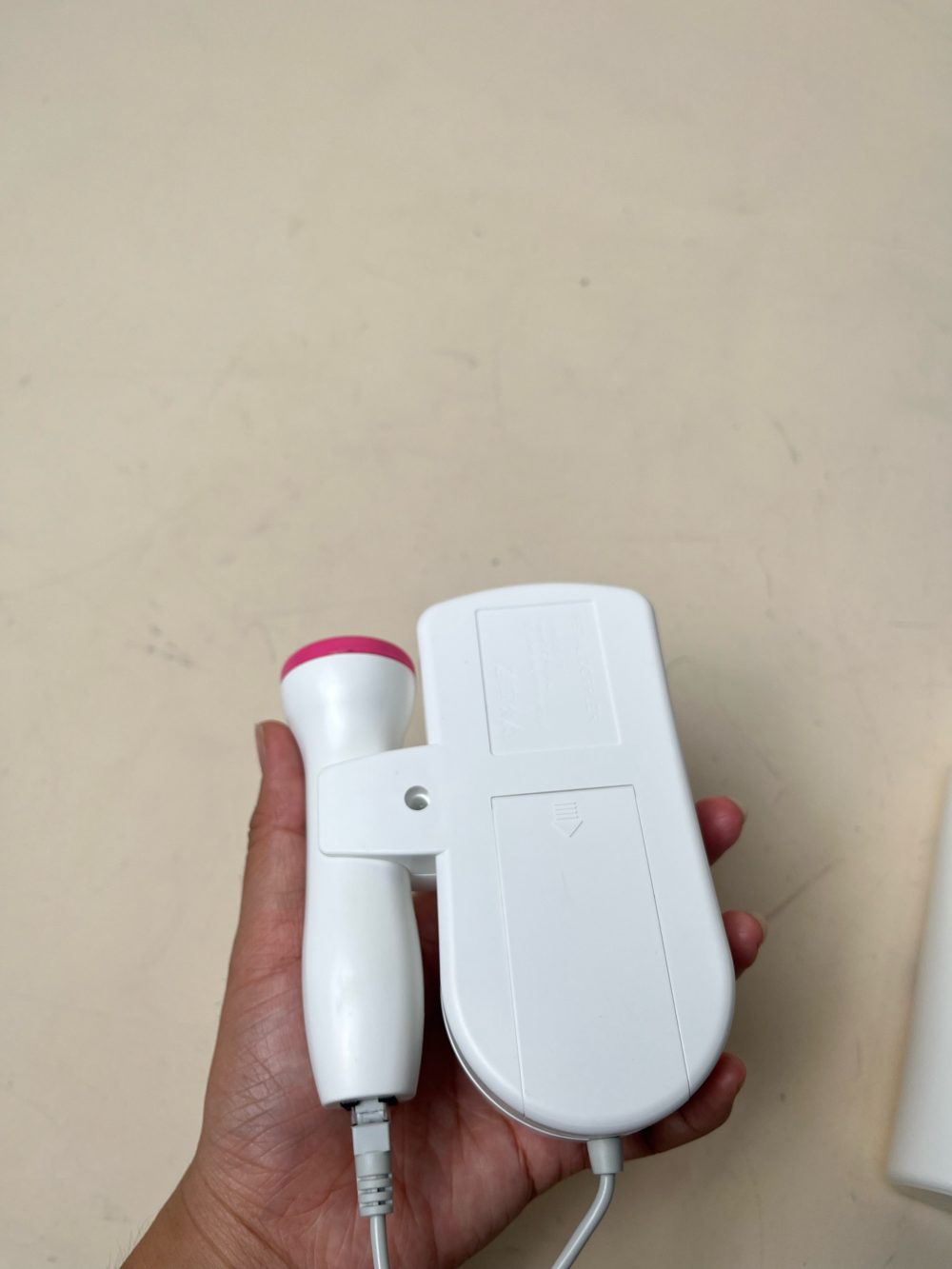 Máy theo dõi tim thai tại nhà Fetal Doppler (Tặng kèm gel ECG) - Ảnh 3