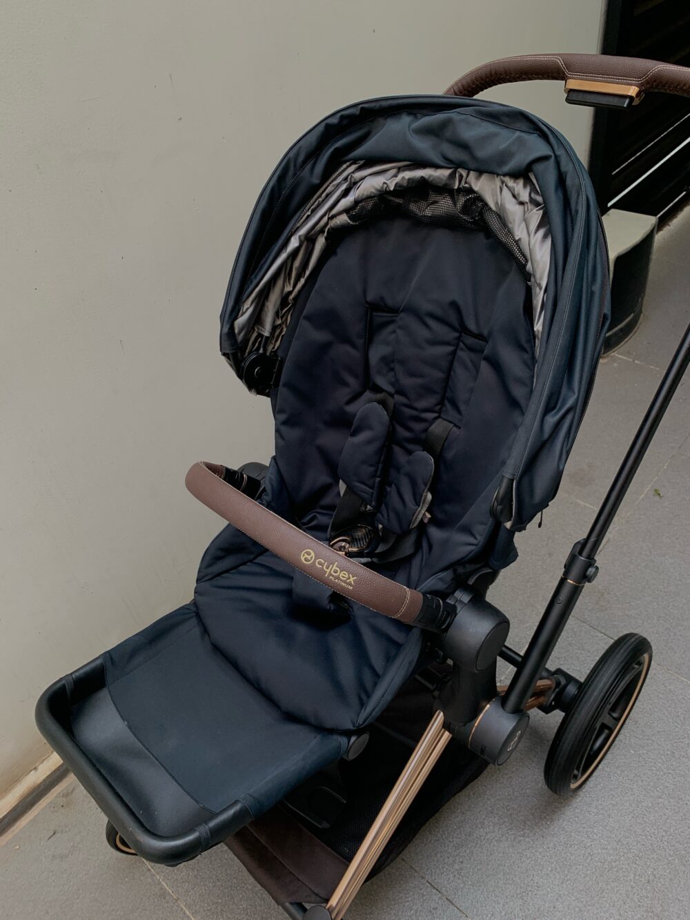 Xe đẩy Cybex Priam Stroller khung gold (fullbox) - Ảnh 12