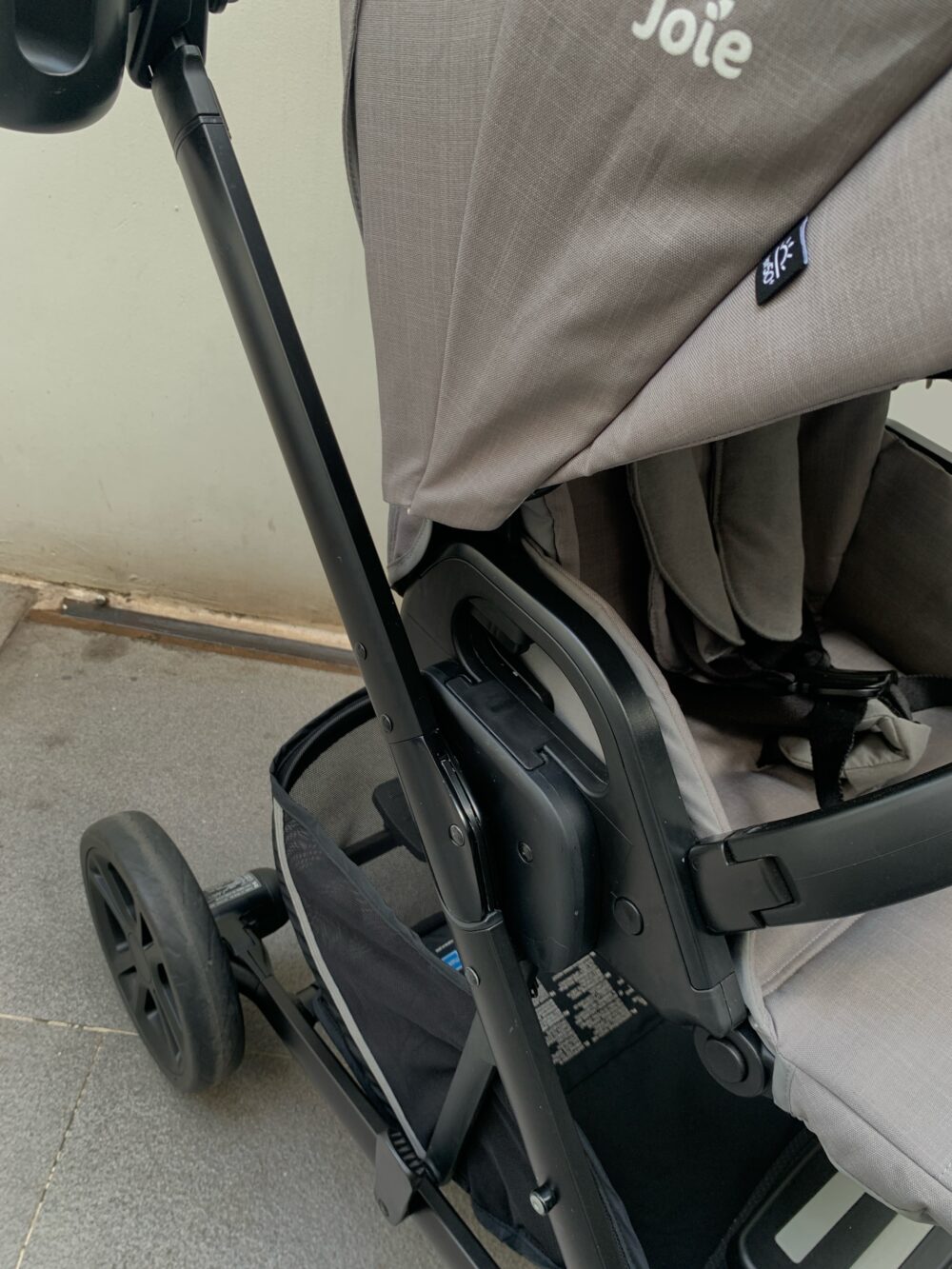 ￼Xe đẩy hai chiều Joie Chrome W/ RC & ADPT Pebble - Ảnh 9