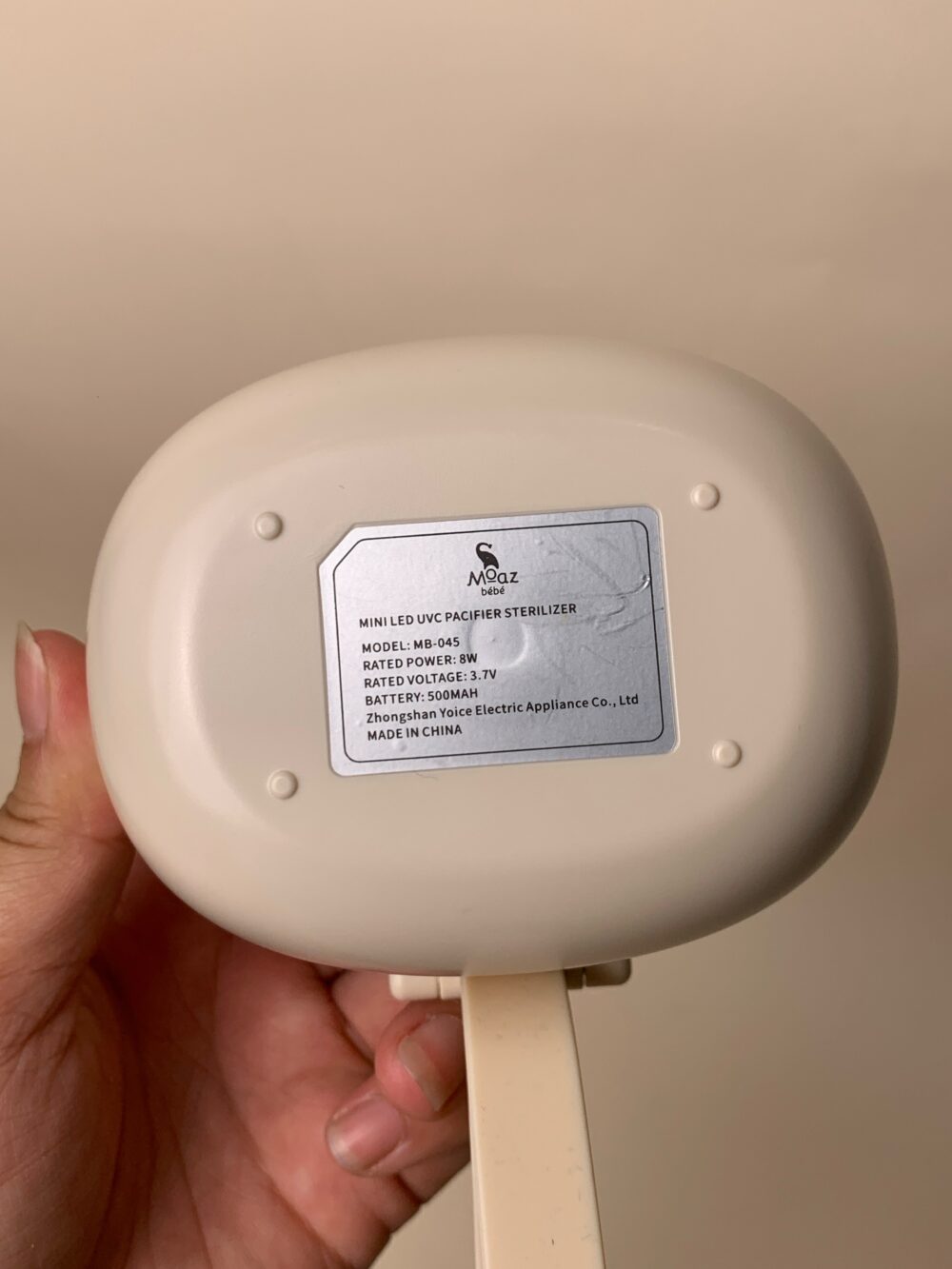 Máy tiệt trùng ti giả UVC Moaz bébé MB-045 - Ảnh 9