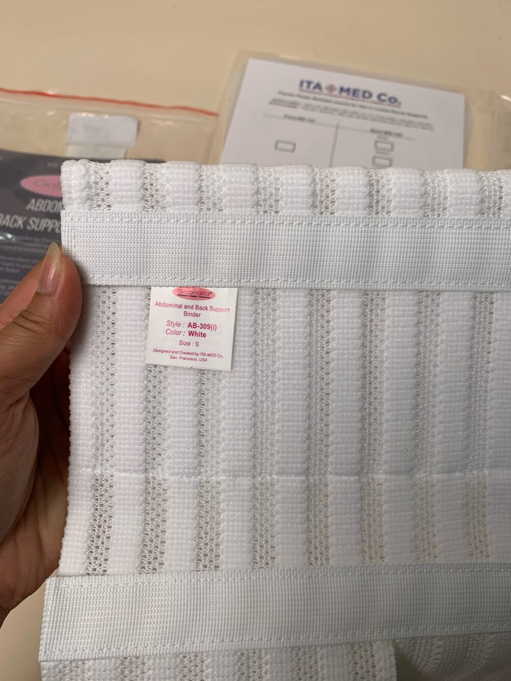 Đai đỡ bụng bầu Gabrialla (size S) - Ảnh 6