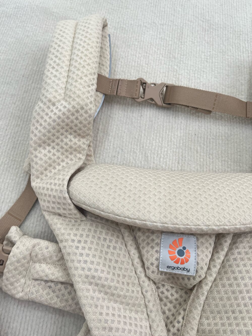 Địu Ergobaby Omni Deluxe Mesh, Natural Beige - likenew (full box) - Ảnh 7