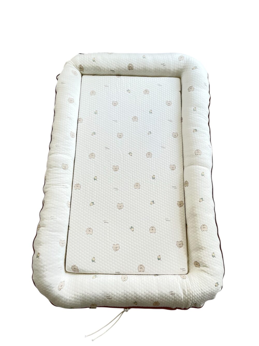 Đệm sơ dừa ngủ chung giường Bessla hoạ tiết gấu nâu ( 0m+) - Ảnh 1