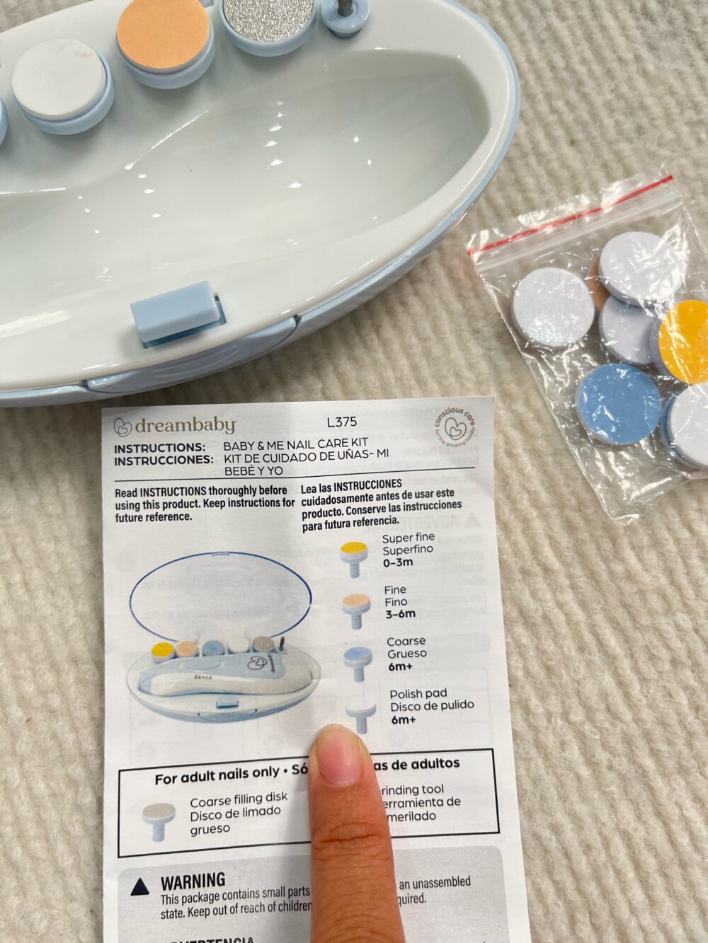 Máy dũa móng tay Dreambaby - Ảnh 15