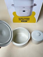 Nồi nấu chậm Bear 1,6L SB-NNC16 màu be ( full box) - Ảnh 12