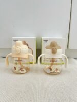 Set 2 bình tập hút nước zaxion hoạ tiết con voi ( full box) - Ảnh 2