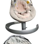 Nôi rung Nuna Leaf grow ( tặng kèm thanh đồ chơi, thanh hạ đồ chơi và mùng treo Nuna)