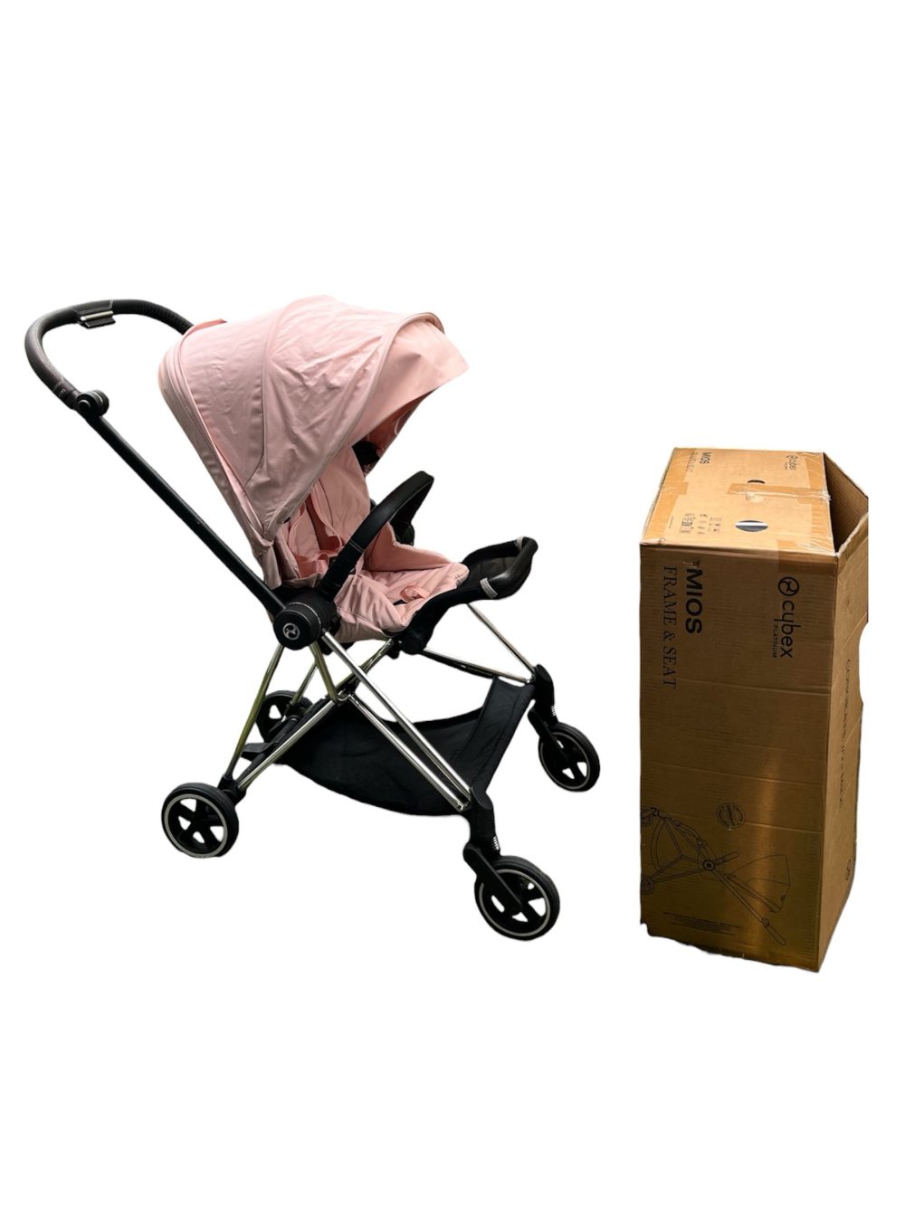Xe đẩy Cybex mios 3 màu hồng (còn box) - Ảnh 1