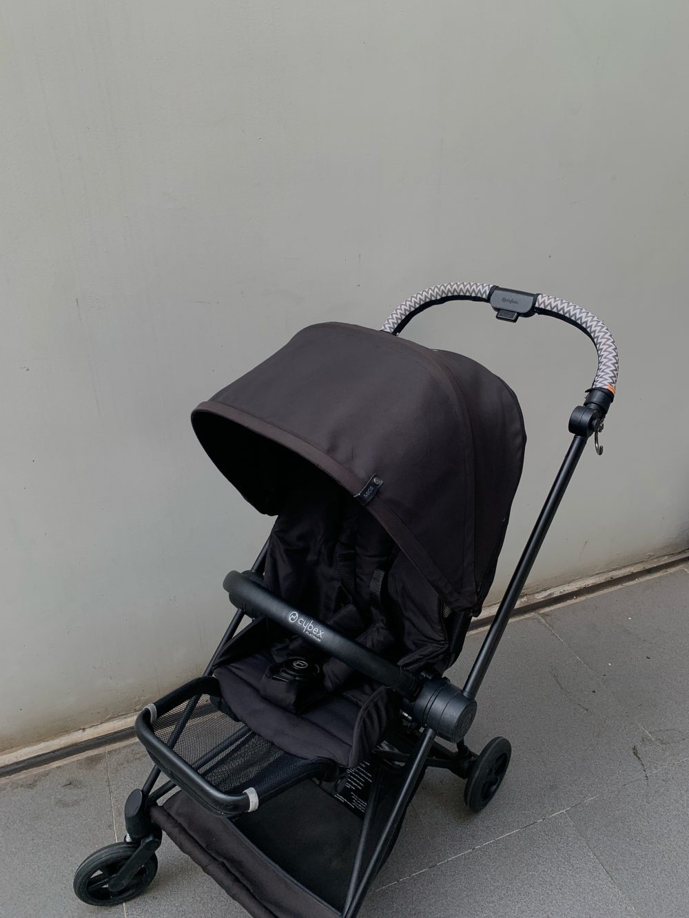 Xe đẩy Cybex Mios 1 kèm bọc tay cầm (full đen) - Ảnh 9