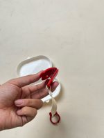 Set ti giả và dây kẹp ti TGM màu đỏ ( full box) - Ảnh 6