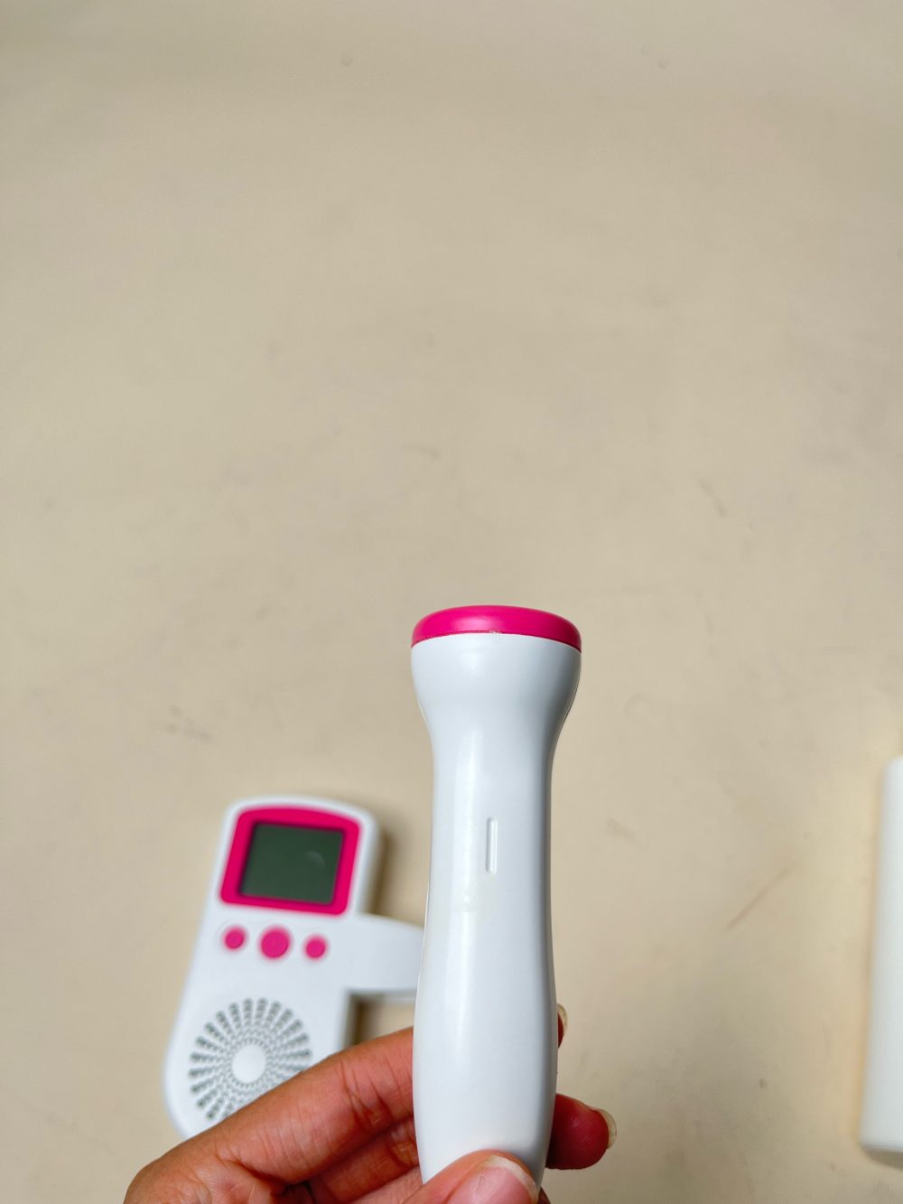 Máy theo dõi tim thai tại nhà Fetal Doppler (Tặng kèm gel ECG) - Ảnh 4