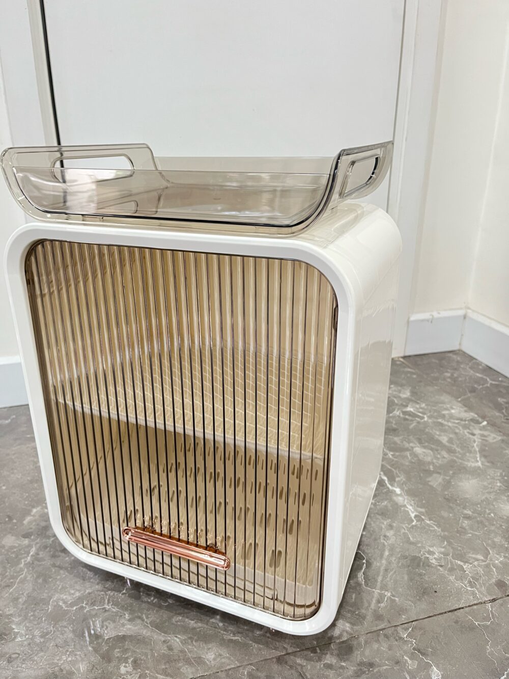 Kệ úp bình, tủ đựng bình sữa 2 tầng Sasa kèm khay - Ảnh 2