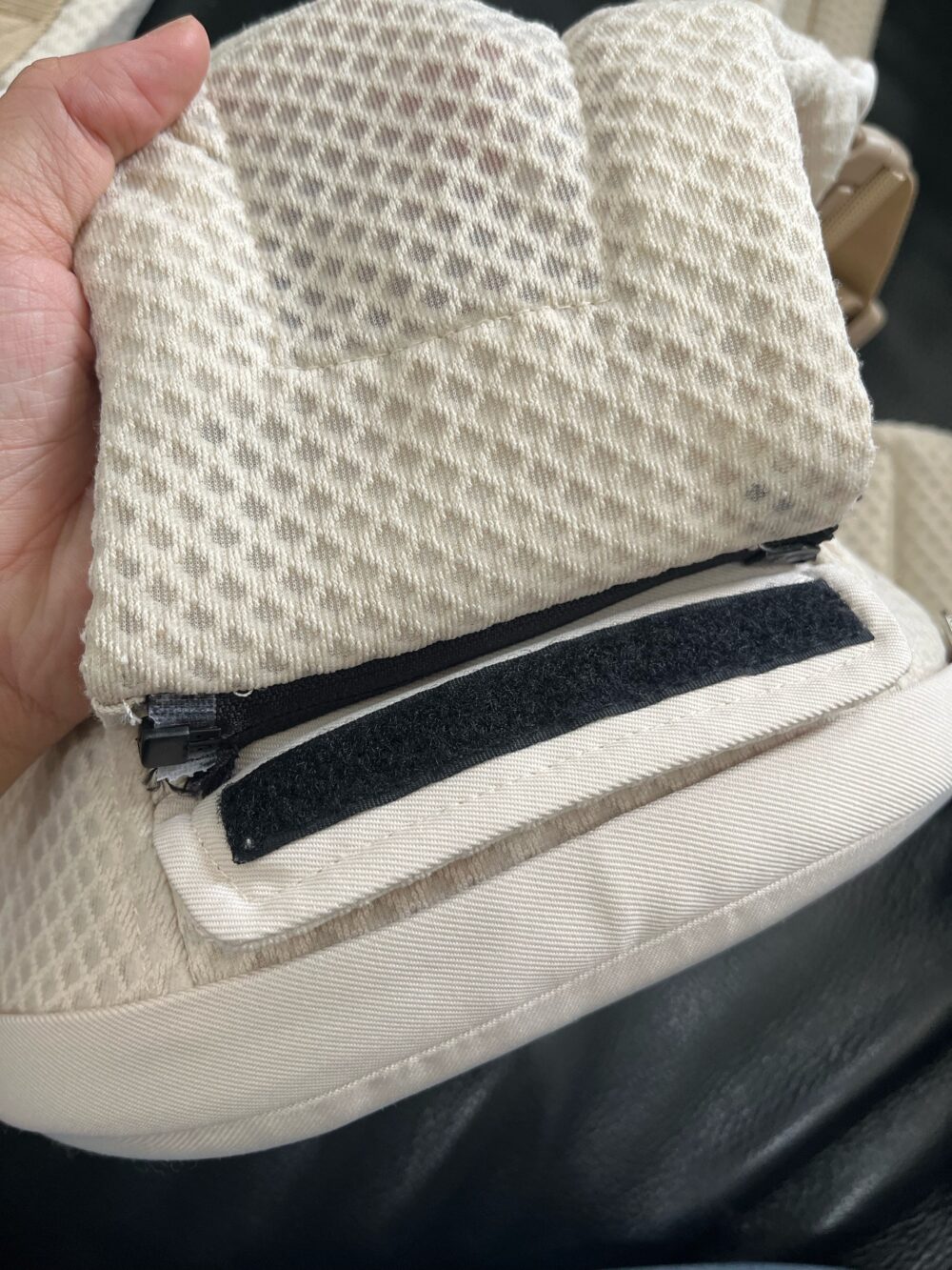 Địu Ergobaby Alta Hip Seat (màu beige) - size 4m+ -> tối đa 20kg - Ảnh 12