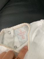 Set 2 bộ yếm kèm bodysuit mix brand H&M, Morthercare, Obaibi hoạ tiết hoa trắng, hồng (size:6/9M) - Ảnh 12