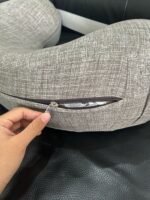 Gối cho bé bú Ergobaby pillow màu Grey (no box) - Ảnh 4